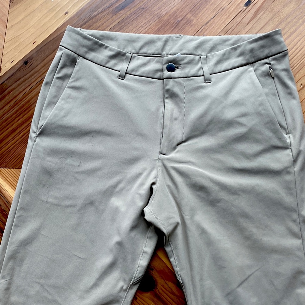 ABC warm stream slim leg pants.